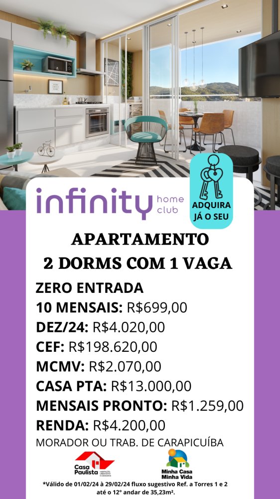 Apartamento - Venda - Vila Sul Americana - Carapicuba - SP